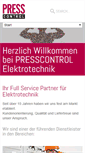 Mobile Screenshot of presscontrol.de